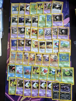 Pokemon Neo Discovery Common/Uncommon Lot - MP/HP - Image 1