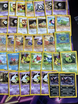 Pokemon Neo Discovery Common/Uncommon Lot - MP/HP - Image 4