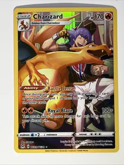Pokemon TCG Charizard Trainer Gallery TG03/TG30 Lost Origin 2022 NM - M - Image 1
