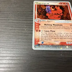 2003 Pokemon EX Dragon Magcargo Holo Rare #95/97 - Image 3