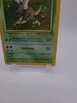 Pinsir Jungle 9/64 Holo Unlimited Holo Rare NM-LP Vintage Pokemon Card TCG WOTC - Image 2
