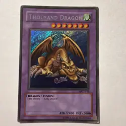 Thousand Dragon MRD-143 Yu-Gi-Oh! Metal Raiders Holo - Image 1