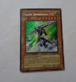 Silent Swordsman LV5 EEN-ENSE4 (Secret Rare, Limited, Lightly Played / LP) - Image 1