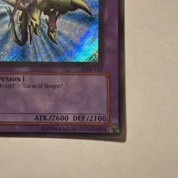 Gaia The Dragon Champion LOB-125 Yu-Gi-Oh! Legend Of Blue Eyes White Dragon Holo - Image 4