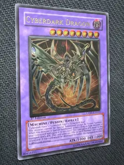 Yugioh Cyberdark Dragon 1st Edition Ultimate Rare CDIP-EN035 NM - Image 2
