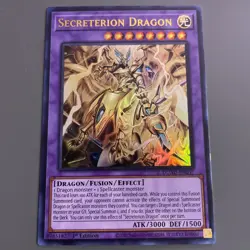 Yugioh! Secreterion Dragon - DUAD-EN037 - Ultra Rare - 1st Edition Near Mint, En - Image 1