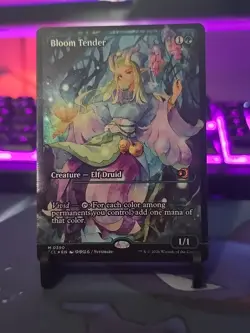 MTG Bloom Tender 0390 Showcase FOIL ECL-390 Lorwyn Eclipsed NM - Image 1