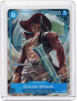 Dracule Mihawk OP07-044 - Seven Warlords of the Sea - One Piece English - Image 1