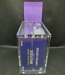 2022 One Piece Romance Dawn Booster Box OP-01 1st Wave English Blue Bottom - Image 3