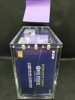 2022 One Piece Romance Dawn Booster Box OP-01 1st Wave English Blue Bottom - Image 4