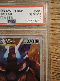 Lucario VSTAR Swsh291 PSA 10 Swsh: Sword & Shield Promo Card Holo - Image 5