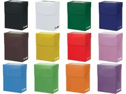 Ultra Pro Deck Box Trading Card Storage Case Holds 80 Cards Pokemon Yugioh MTG - Image 1