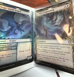 Holo Dragon Rare Card Collection With Binder (60 Cards) MTG, Yugioh, Pokemon - Image 3