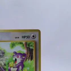 Rattata No.019 Vending Series 1 Old back Vintage Glossy Pokemon Card Japanese - Image 3