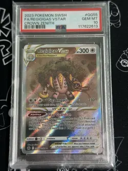 Regigigas VSTAR GG55/GG70 Pokemon 2023 SWSH Crown Zenith Galarian Gallery PSA 10 - Image 1