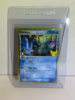 Mimikyu Delta Species - SWSH136 - Pokemon Sword & Shield Promo Rare Holo Card NM - Image 1