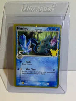 Mimikyu Delta Species - SWSH136 - Pokemon Sword & Shield Promo Rare Holo Card NM - Image 1