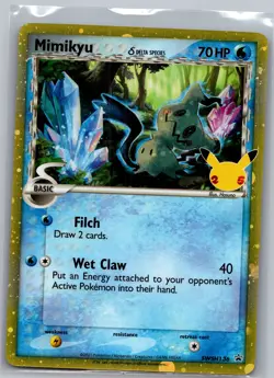 Mimikyu (Delta Species) SWSH136 Sword & Shield Promo Cards - Pokemon Card - NM - Image 1