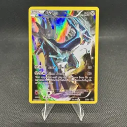 (NM) Dialga #XY77 2015 Pokemon XY Black Star Promo Card Full Art - Image 1