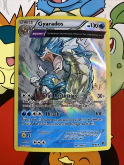 Pokemon Gyarados 21/98 Ancient Origins Holo Rare MP - Image 1