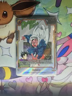 Dabura SB01-030Gold Alternate Art Dragon Ball Manga Booster Card Fusion World - Image 1