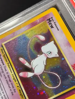 PSA 9 MINT Mew 2000 WOTC Black Star Promo 9 Holo League Pokemon Card - Image 3