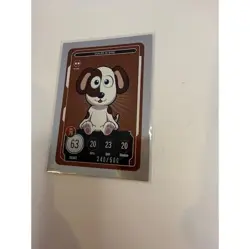 VeeFriends Complete and Collect Series 2 Dialed In Dog Trading Card Rare foil - Image 1