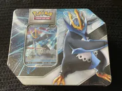Empoleon V Tin, Pokemon Trading Card Game(Unopened-1 Foil Card 5 Booster Packs) - Image 1