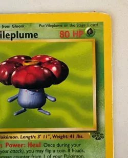 Vileplume 31/64 Jungle 1st First Edition Non Holo, Pokemon TCG Raw Card, NM - Image 3