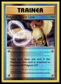 Pidgeot Spirit Link 81/108 XY - Evolutions Reverse Holo Pokemon Card | NM - Image 1
