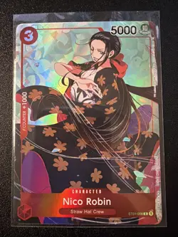 Nico Robin (Gift Collection 2023) ST01-008 One Piece Promotion Cards Foil NM - Image 1