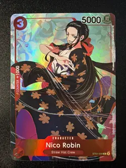 Nico Robin (Gift Collection 2023) ST01-008 One Piece Promotion Cards Foil NM - Image 2