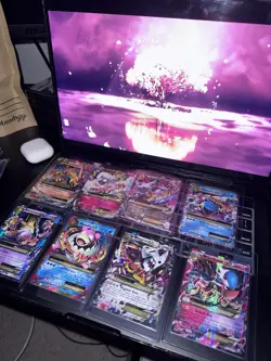 Mega Pokemon cards (8 cards) all NM or Mint 1 card damaged - Image 1