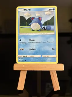 Marill 34/147 Sm-Burning Shadows Regular LP/NM ASAKA lto Pokemon TCG Card - Image 1