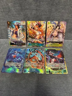 ONE PIECE OP-14 CARD LOT | 8 CARDS | 2 Promos , 5 ALT ART & 1 SEC FREE SHIPPING - Image 1