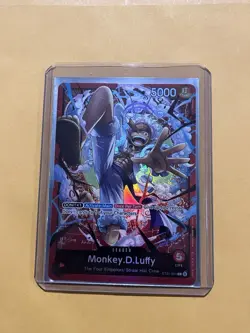 ONE PIECE Card Game Monkey D Luffy GEAR5 ST21-001 Promo Card English - Image 1