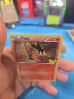Pokemon Card Tepig 13/25 McDonald’s 25th Anniversary Promo Holo Near Mint - Image 3