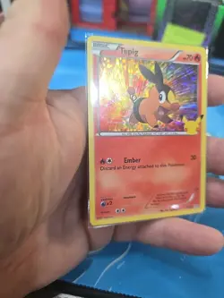 Pokemon Card Tepig 13/25 McDonald’s 25th Anniversary Promo Holo Near Mint - Image 4