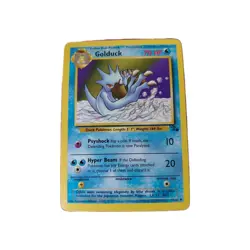 1999 Pokemon Card - Fossil 35/62 - GOLDUCK Uncommon 1st Edition Wizards - Image 1