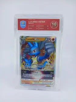 Lucario VSTAR SWSH214 SWSH: Sword & Shield Promo Cards Holo -GRADED 10 Gem Mint - Image 1