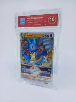 Lucario VSTAR SWSH214 SWSH: Sword & Shield Promo Cards Holo -GRADED 10 Gem Mint - Image 2