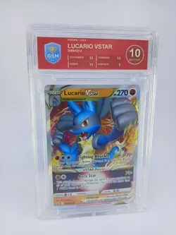 Lucario VSTAR SWSH214 SWSH: Sword & Shield Promo Cards Holo -GRADED 10 Gem Mint - Image 3