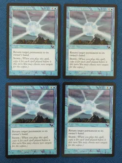 MTG 4x Temporal Fissure x4 LP Scourge Magic Playset - Image 1