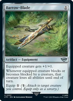 Barrow-Blade - The Lord of the Rings: Tales of Middle-earth #0237 MTG Magic The - Image 1