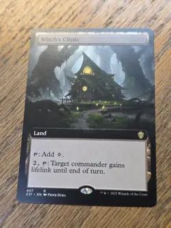 Mtg WITCH'S CLINIC EXTENDED ART NM C21 407 -Argo- - Image 1