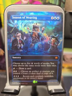 Season of Weaving (Borderless) Bloomburrow Foil - Image 1