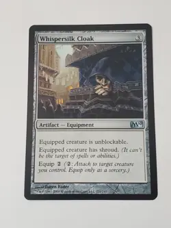 1x MTG - Whispersilk Cloak - Magic 2010 (M10) Regular Shroud Equipment - Image 3