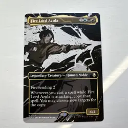 Fire Lord Azula (Borderless) 0313 - Avatar: The Last Airbender TLA - MTG NM - Image 1