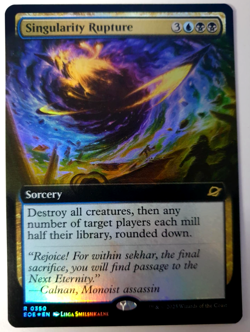 MTG Edge of Eternities - Singularity Rupture - FOIL Extended Rare - 0350 NM - Image 1