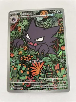 Haunter 027 Black Star Promo Illustration Rare - Pokemon Mega Battle Deck - Image 1